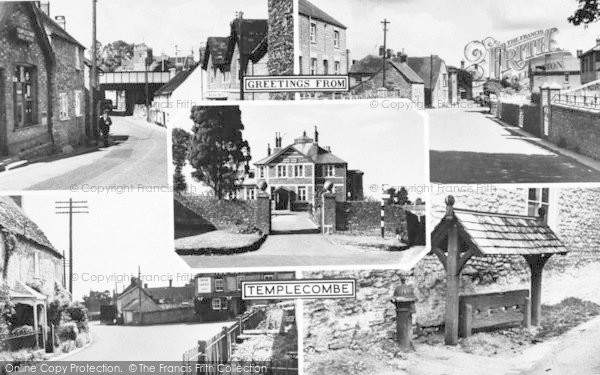 Photo of Templecombe, Composite c.1955