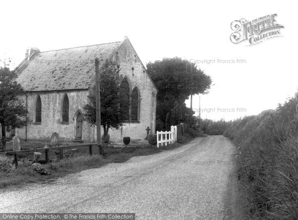 Photo of Ten Mile Bank, St Mark's Church c.1955