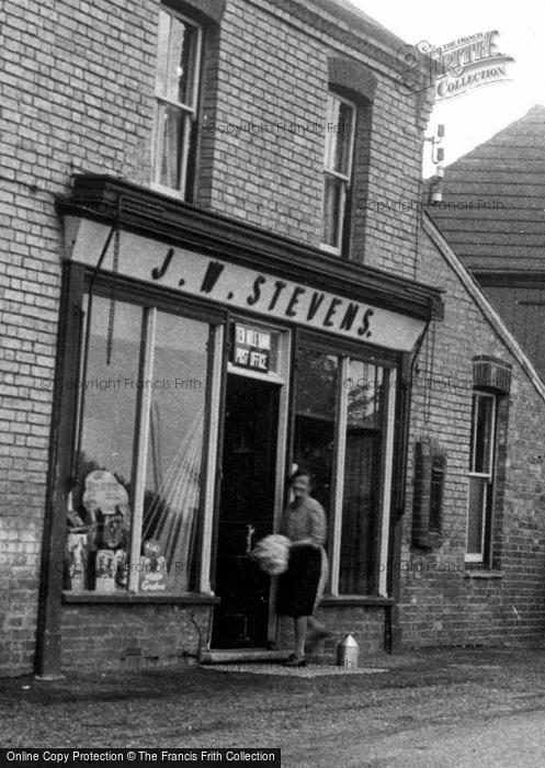 Photo of Ten Mile Bank, The Post Office c.1955