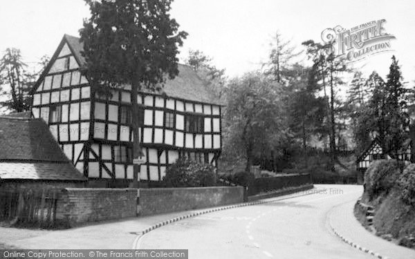 Photo of Tenbury Wells, A Pretty Corner c.1950