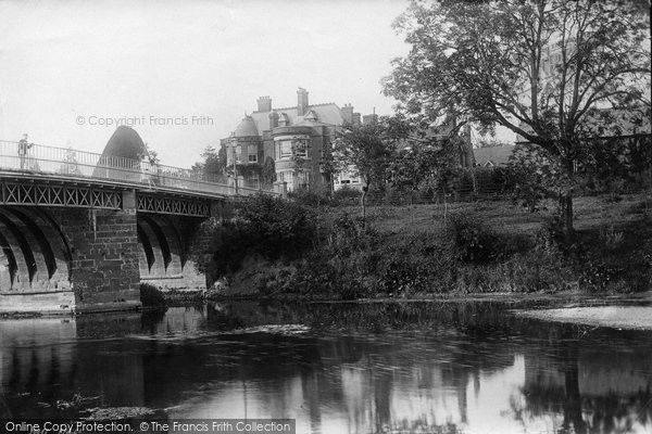 Photo of Tenbury Wells, Bridge And Swan Hotel 1892