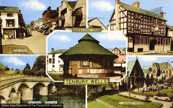 Photo of Tenbury Wells, Composite c.1965