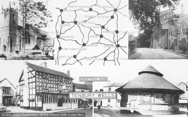 Photo of Tenbury Wells, Composite c.1965
