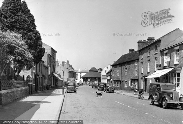 Photo of Tenbury Wells, Cross Street c.1955