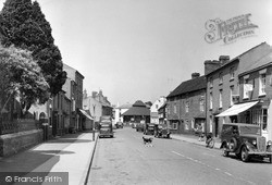 Cross Street c.1955, Tenbury Wells