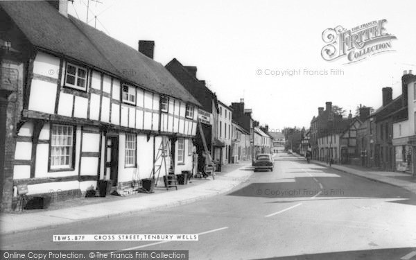 Photo of Tenbury Wells, Cross Street c.1960