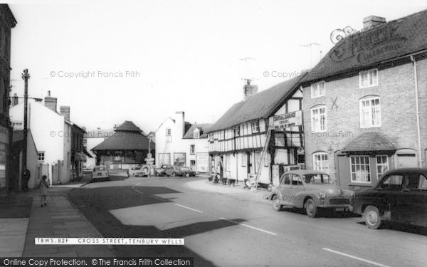 Photo of Tenbury Wells, Cross Street c.1965