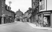 Market Street c.1950, Tenbury Wells