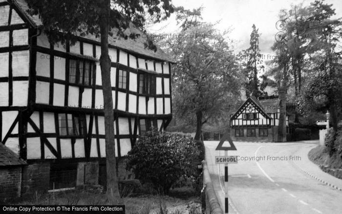 Photo of Tenbury Wells, Old Houses c.1950