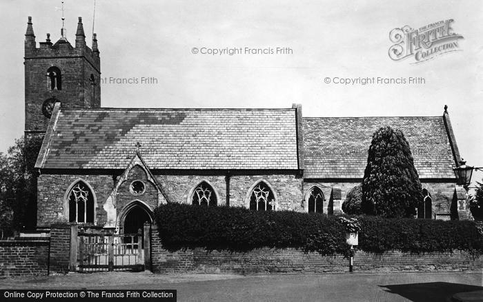 Photo of Tenbury Wells, St Mary's Church c.1955