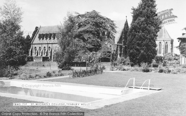 Photo of Tenbury Wells, St Michael's College c.1960