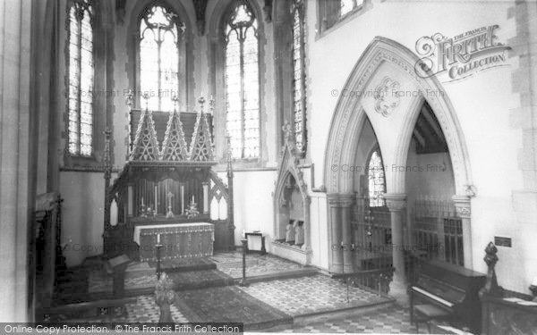 Photo of Tenbury Wells, St Michael's College, The High Altar c.1965
