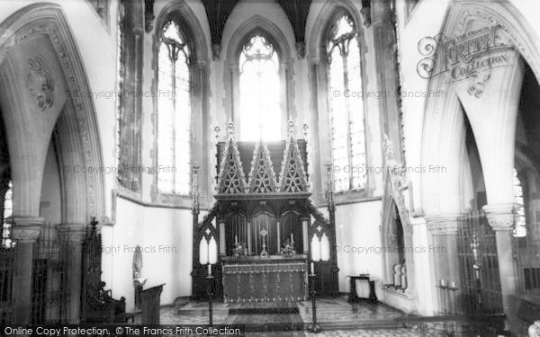 Photo of Tenbury Wells, St Michael's College, The High Altar c.1965