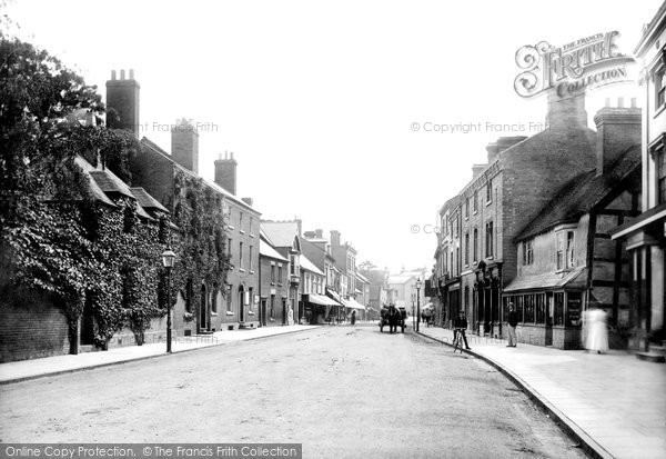 Photo of Tenbury Wells, Teme Street 1898