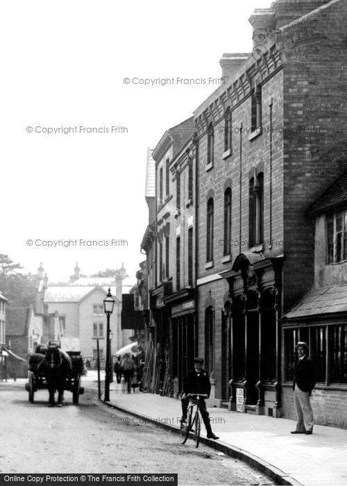 Photo of Tenbury Wells, Teme Street 1898