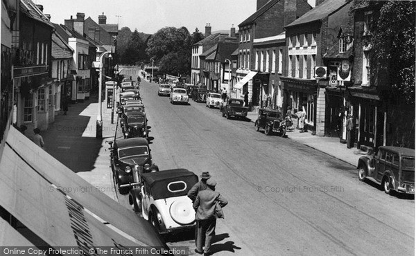 Photo of Tenbury Wells, Teme Street 1955