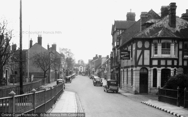 Photo of Tenbury Wells, Teme Street c.1939