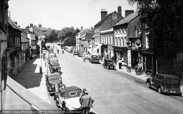 Photo of Tenbury Wells, Teme Street c.1955