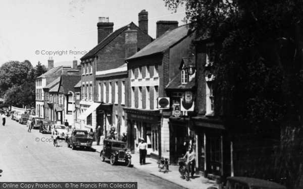 Photo of Tenbury Wells, Teme Street c.1955