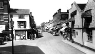 Teme Street c.1955, Tenbury Wells