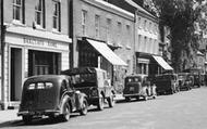 Teme Street, Cars c.1955, Tenbury Wells