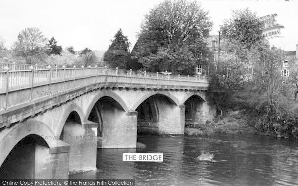 Photo of Tenbury Wells, The Bridge c.1955