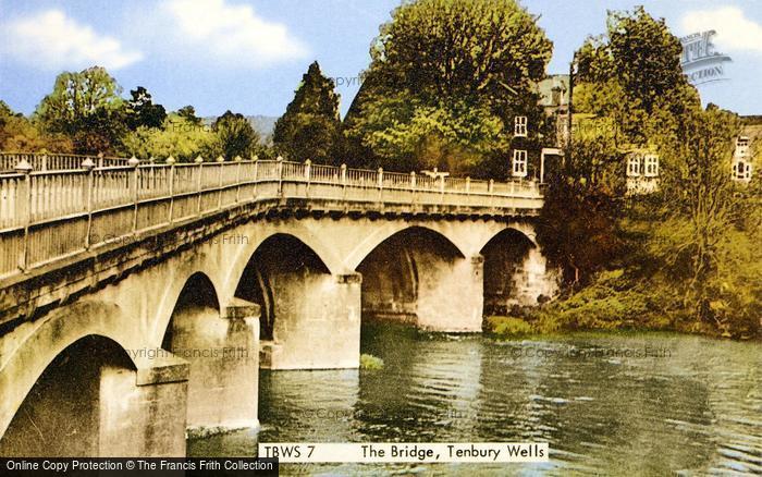 Photo of Tenbury Wells, The Bridge c.1955