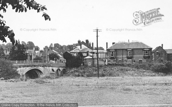Photo of Tenbury Wells, The Bridge c.1955