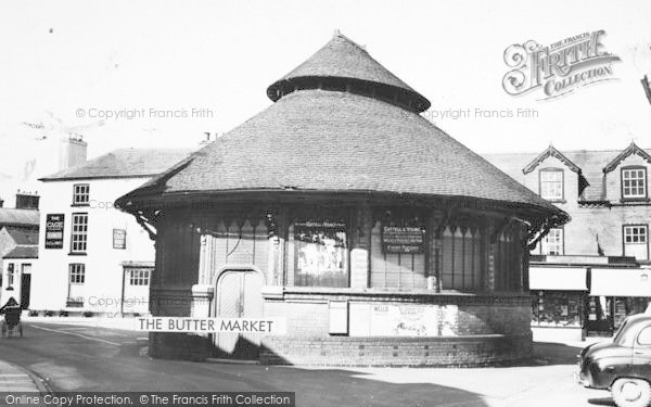 Photo of Tenbury Wells, The Butter Market c.1960