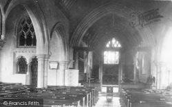 The Church Interior 1898, Tenbury Wells