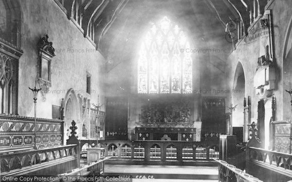 Photo of Tenbury Wells, The Church Interior 1898