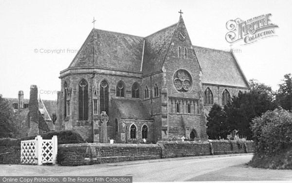 Photo of Tenbury Wells, The Collegiate Church Of St Michael And All Angels c.1955