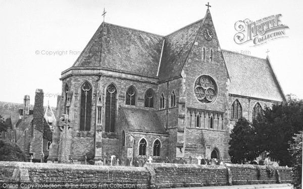 Photo of Tenbury Wells, The Collegiate Church Of St Michael And All Angels c.1955