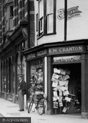 The Corner Shop, Market Street c.1950, Tenbury Wells
