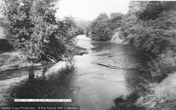 Photo of Tenbury Wells, The River c.1965