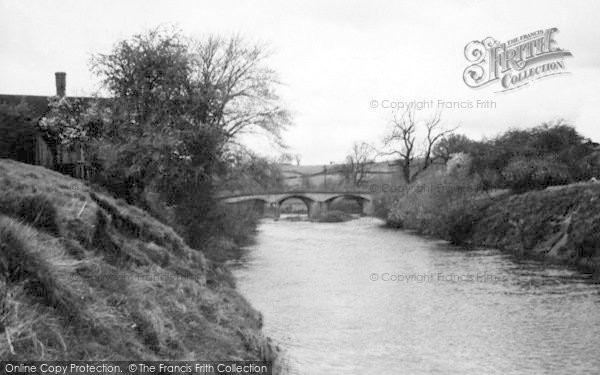 Photo of Tenbury Wells, The River Teme c.1950