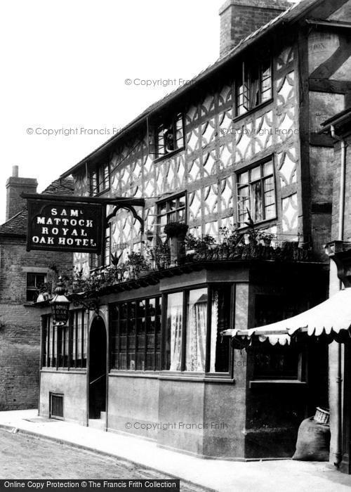 Photo of Tenbury Wells, The Royal Oak Hotel 1898