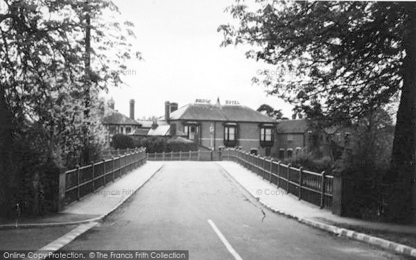 Photo of Tenbury Wells, The View From The Swan Hotel c.1950