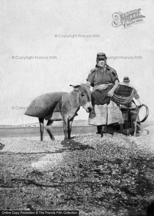 Photo of Tenby, A Typical Cockle Woman 1906