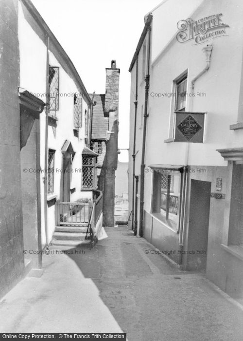 Photo of Tenby, Alleyway c.1965