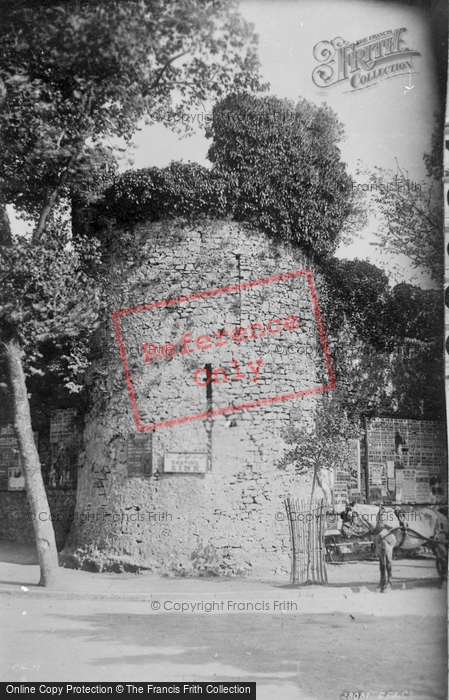 Photo of Tenby, Bastion Of Town Walls 1890