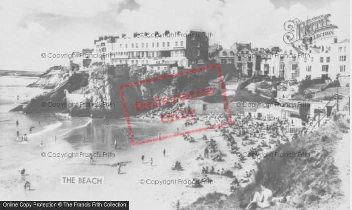 Photo of Tenby, Beach c.1965