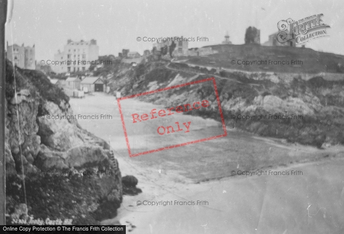 Photo of Tenby, Castle Hill And Goscar Rock 1890