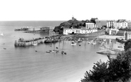 Castle Hill c.1950, Tenby