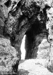 Cave On St Catherine's Rock 1890, Tenby