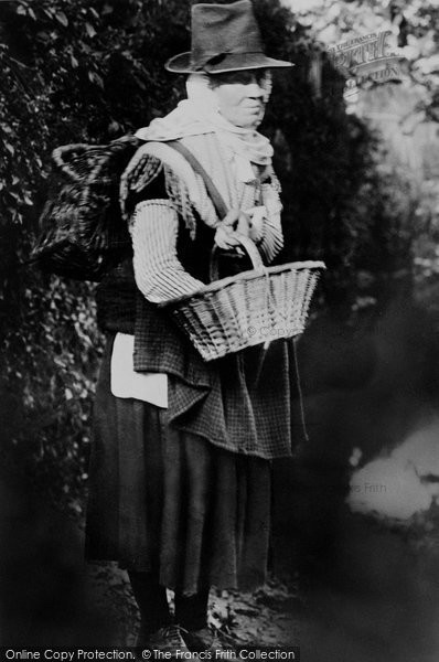 Photo of Tenby, Cockle Woman 1906