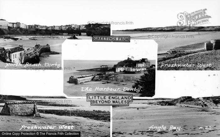 Photo of Tenby, Composite c.1965