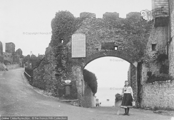 Photo of Tenby, Entrance To Castle 1890