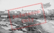 Entrance To Merlin's Cave 1890, Tenby