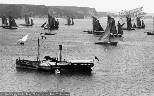Photo of Tenby, Fishing Fleet 1890